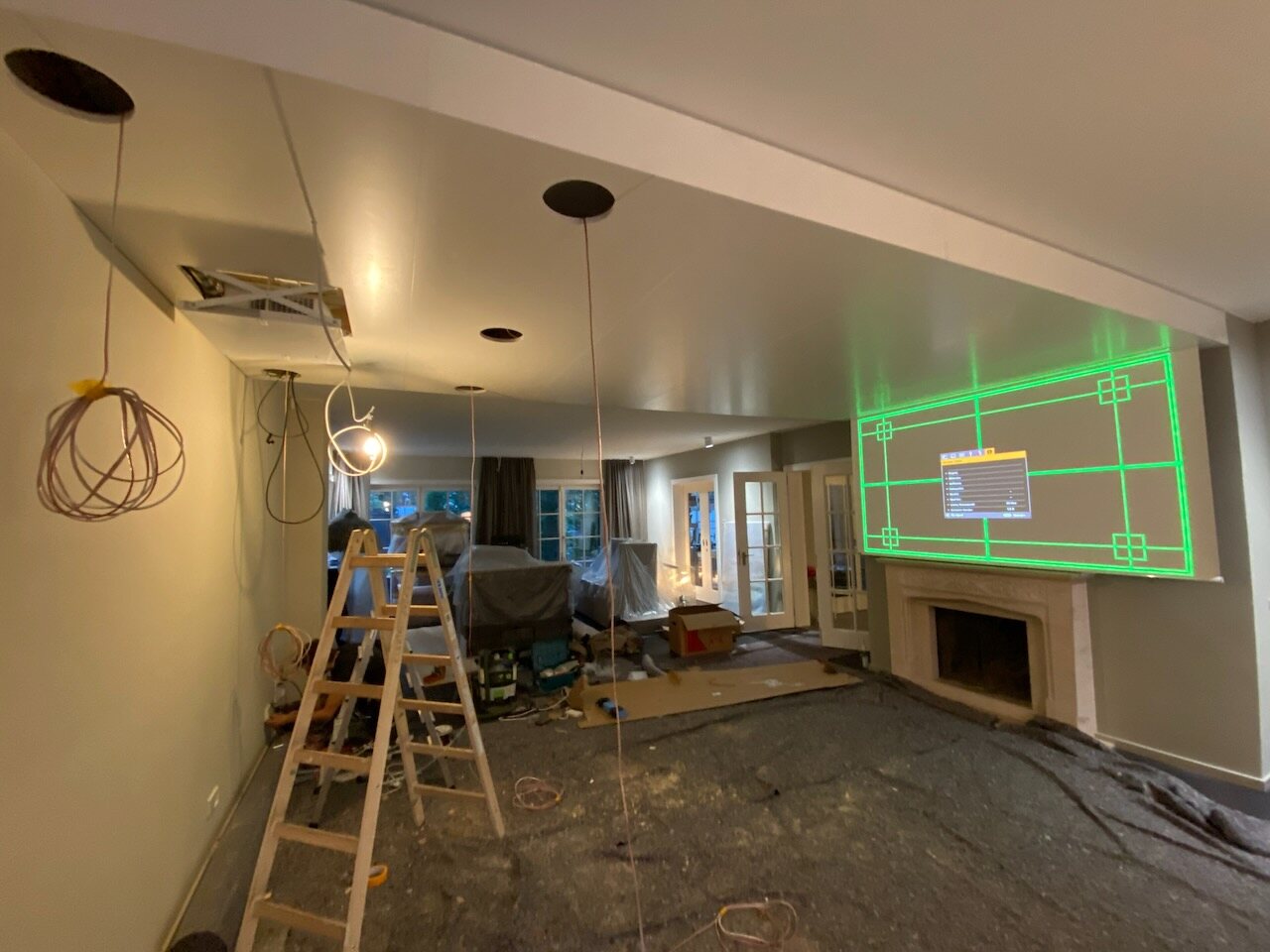 Installation von Technik vor Ort